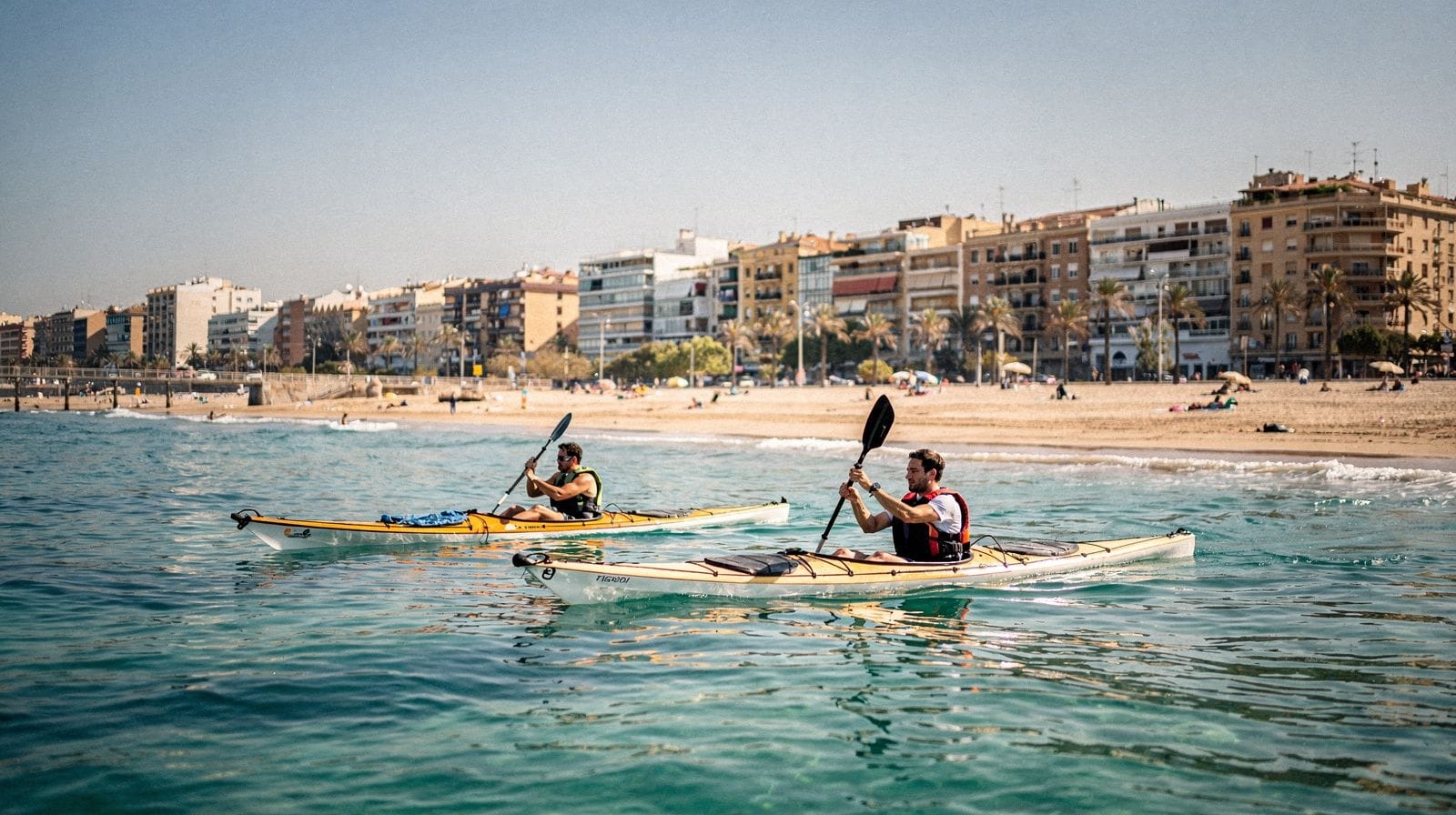 paddle surf lesson
