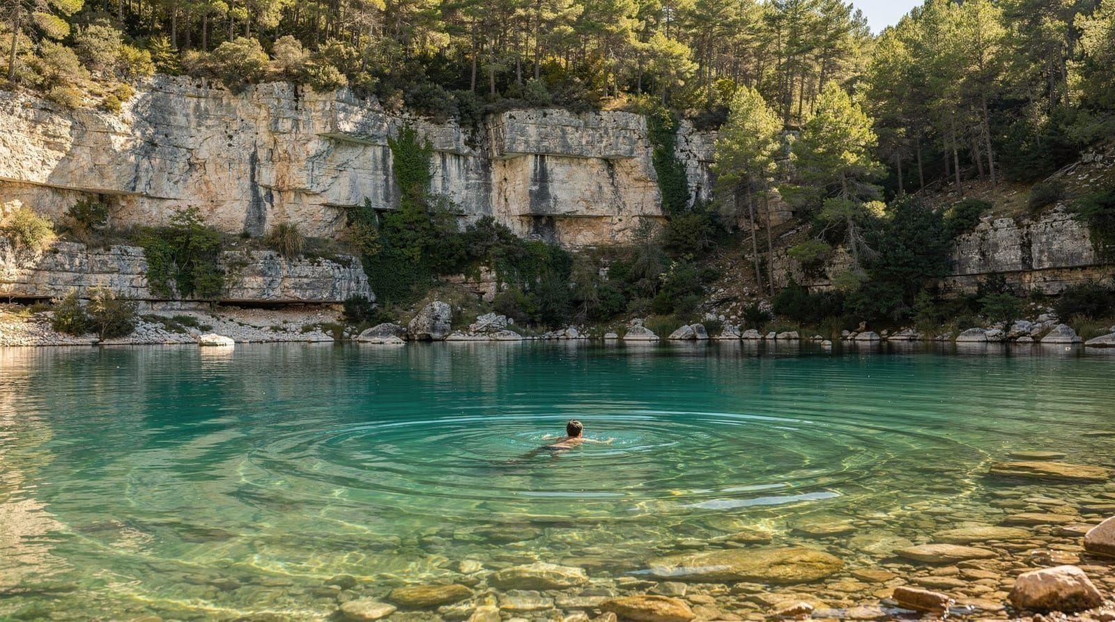 Anna lakes and waterfalls, Valencia