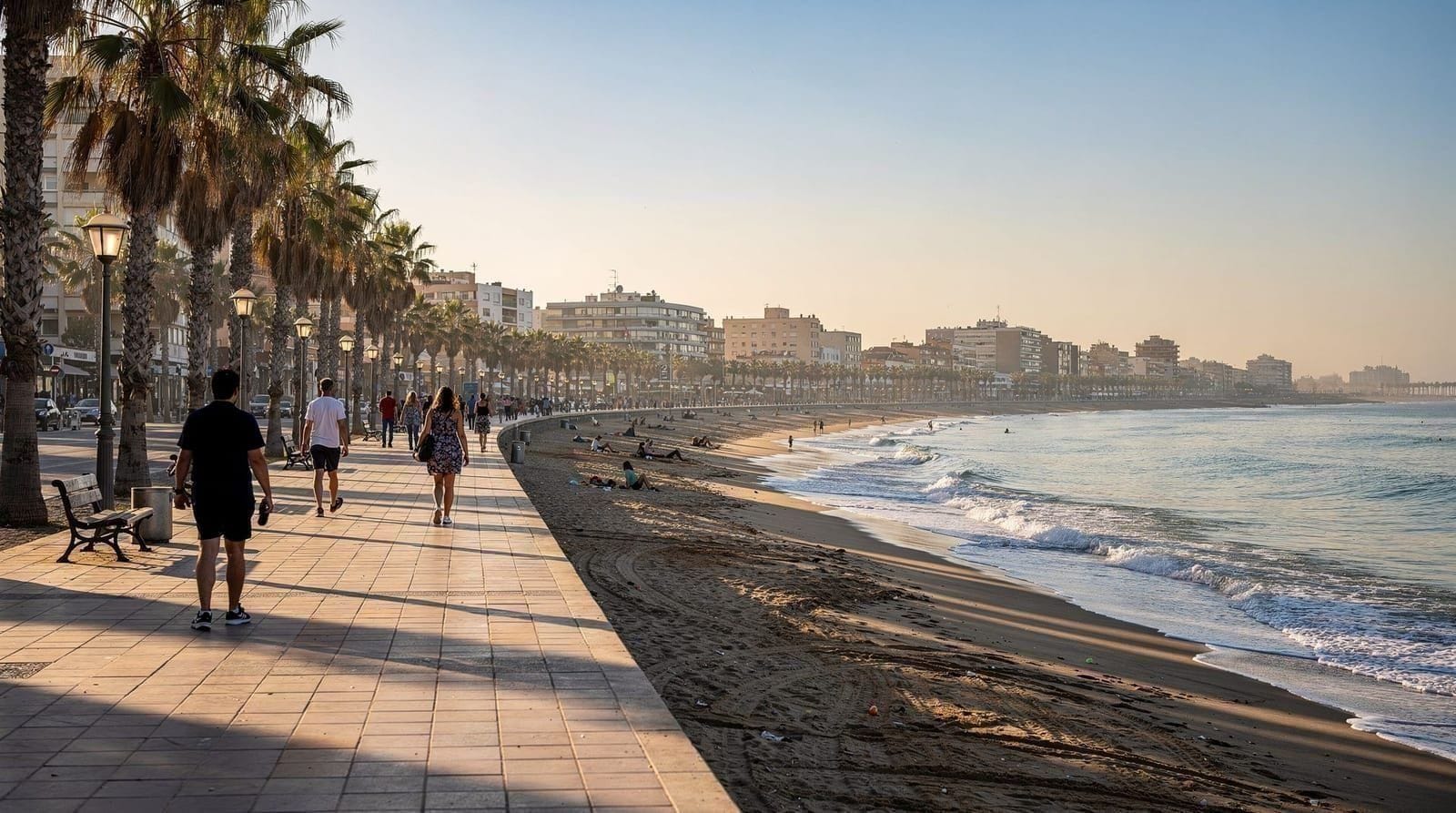La Malvarrosa — Valencia's city beach, Valencia
