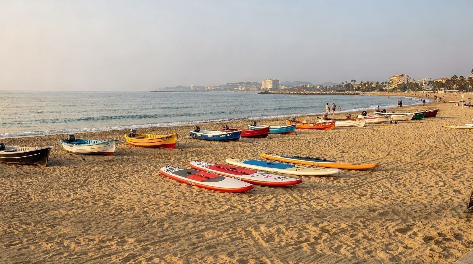 Patacona beach — quieter alternative north of Malvarrosa, Valencia