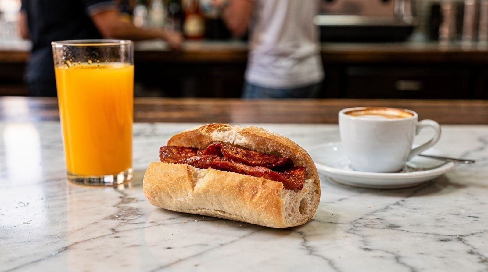 Esmorzaret — Valencia's mid-morning second breakfast tradition — The esmorzaret is Valencia's mid-morning meal — a bocadillo with beer between 10