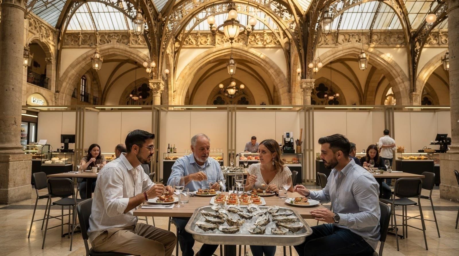 Mercado de Colón — Valencia's gourmet food hall guide — Valencia's Mercado de Colón is a 1914 modernist building turned gourmet food hal