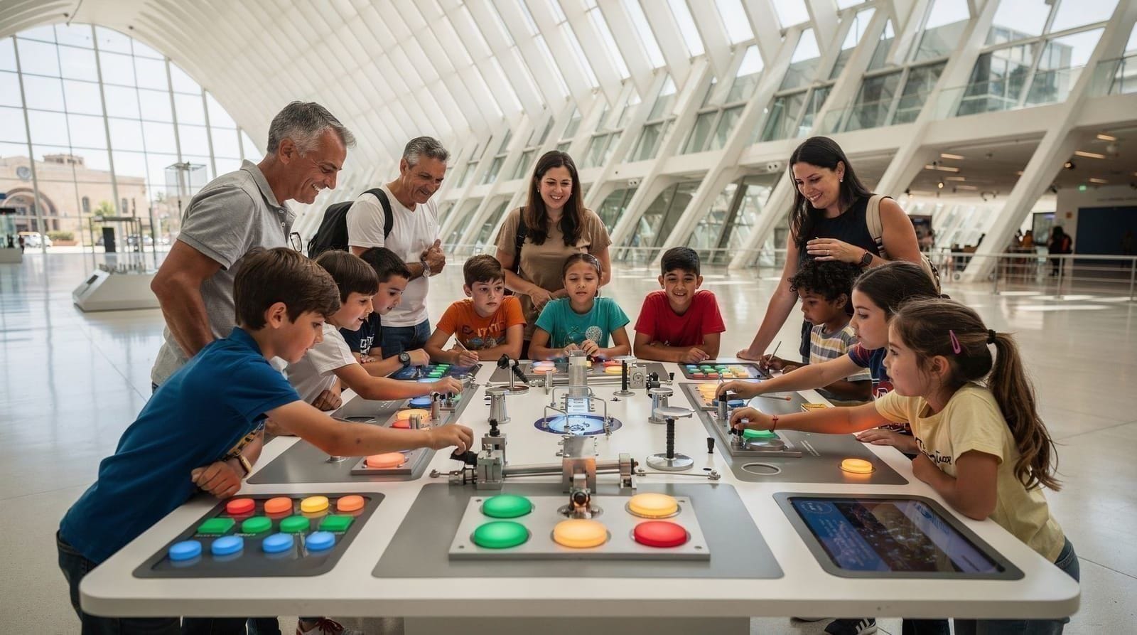 Rainy day activities for kids in Valencia — Best indoor activities for children in Valencia on a rainy day: Science Museum, 