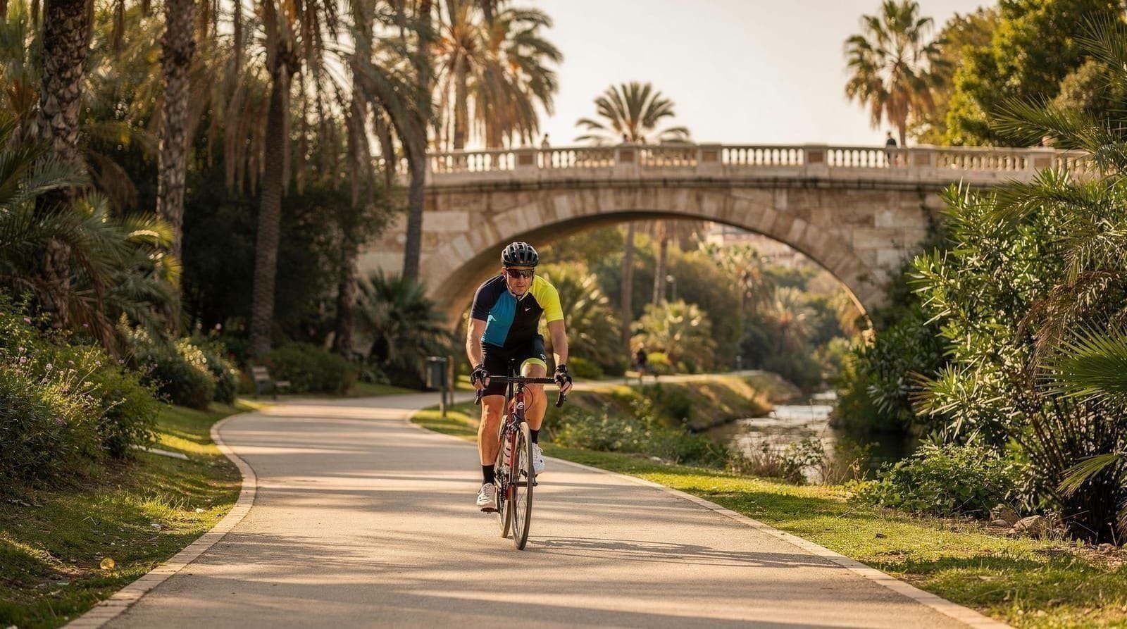 Bike & active — Turia gardens by bike, Valenbisi, e-bike tours and running routes